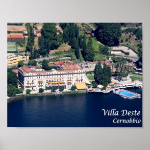 Poster Italie - Lac de Côme - Cernobbio - Villa D'Este -