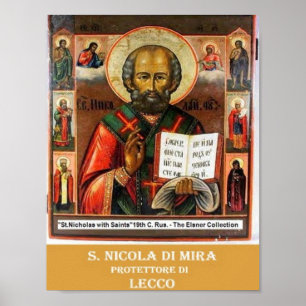 Poster Italie - Lombardie - San Nicola di Mira -