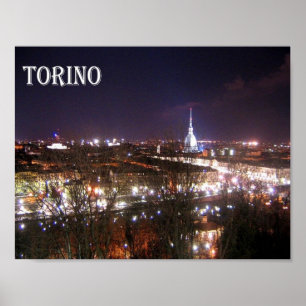 Poster Italie - Piémont - Turin -