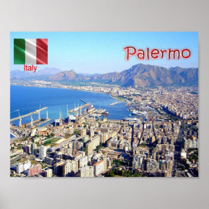 Poster Italie - Sicile - Palerme -