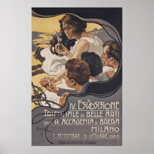 Poster Italien vintage
