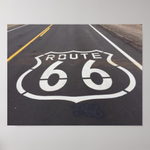 Poster Itinéraire 66