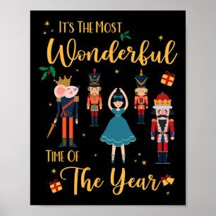 Poster It's The Most Wonderful Time Of The Year Nutcracke