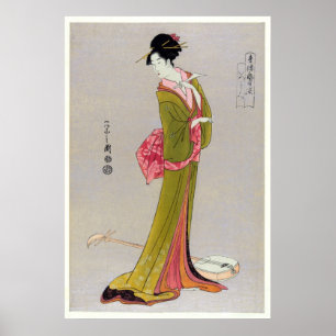 Poster Itsutomi (1793) par Eishi Hosoda 1756-1829