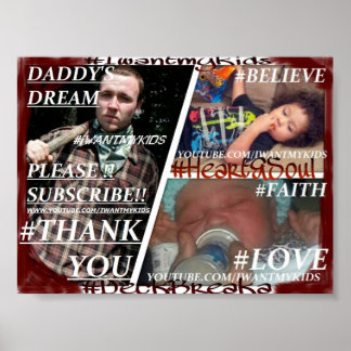 Poster #iWANTMYKIDS