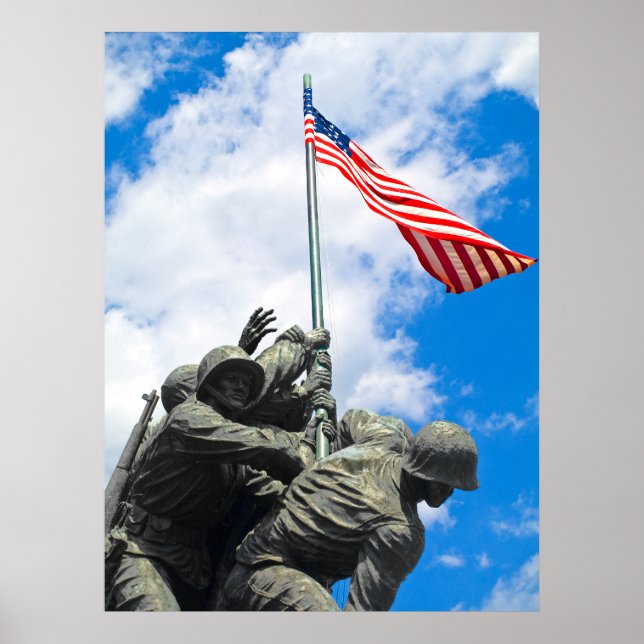 Poster Iwo Jima - Gros plan (Devant)