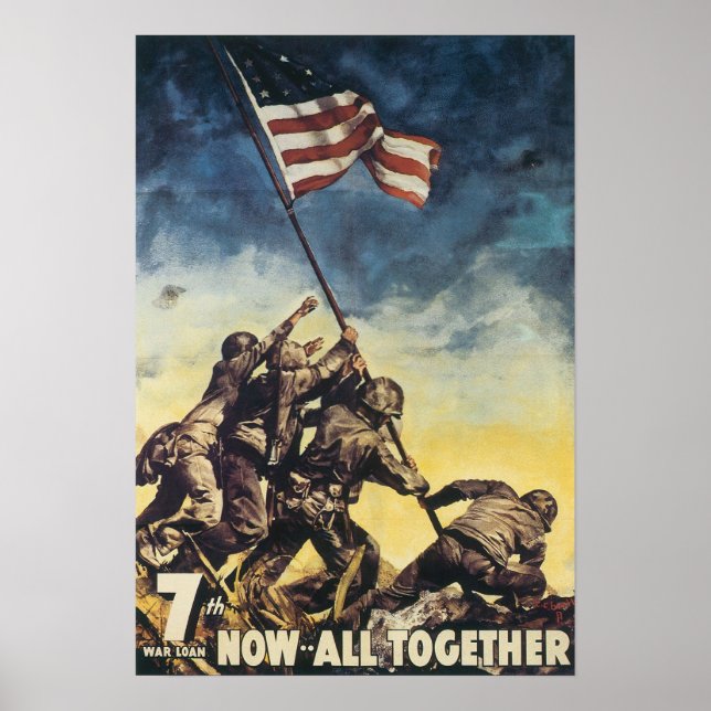 Poster Iwo Jima : Marines (Devant)