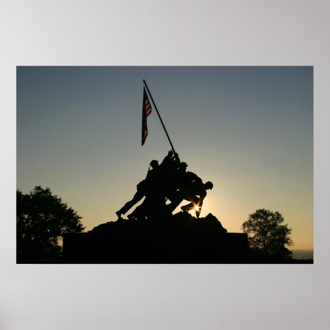Poster Iwo Jima Sunrise (Devant)