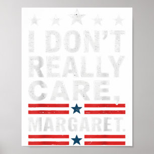 Poster J D Vance Mème amusant Je ne m’intéresse pas vraim