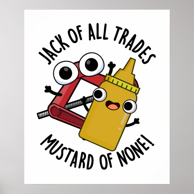 Poster Jack De Tous Les Métiers Mustard De Aucun Amusant  (Devant)