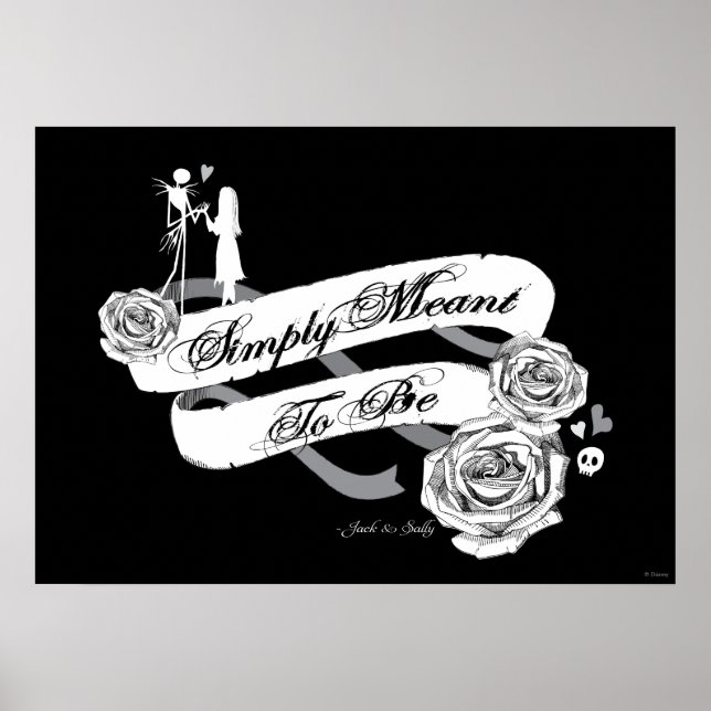Poster Jack et Sally - Tout simplement pour être (Devant)