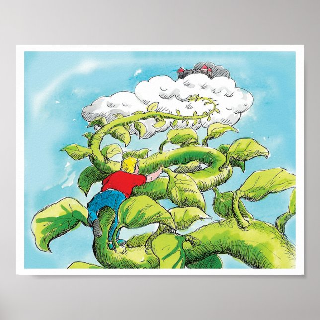 Poster Jack et The Beanstalk (Devant)