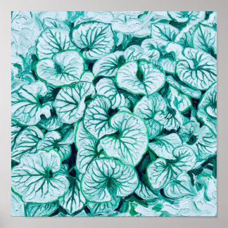 Poster Jack Frost Leaves After Van Gogh