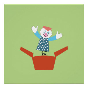 Poster Jack in the Box mignon