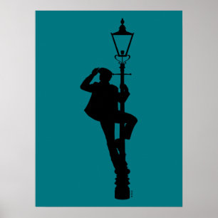 Poster Jack le Lamplighter Silhouette