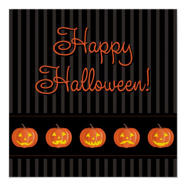 Poster Jack O'Lanterns ! (Devant)