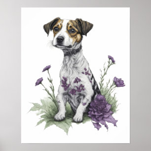 Poster Jack Russell Chien