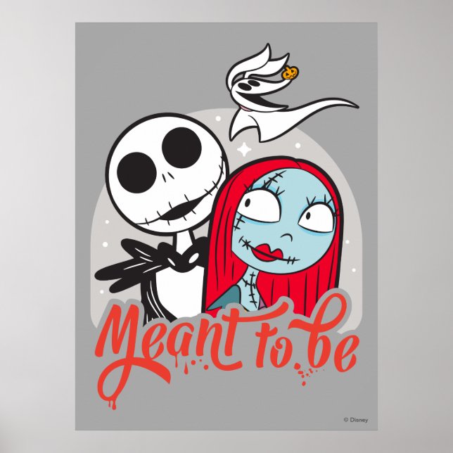 Poster Jack & Sally | Le but (Devant)