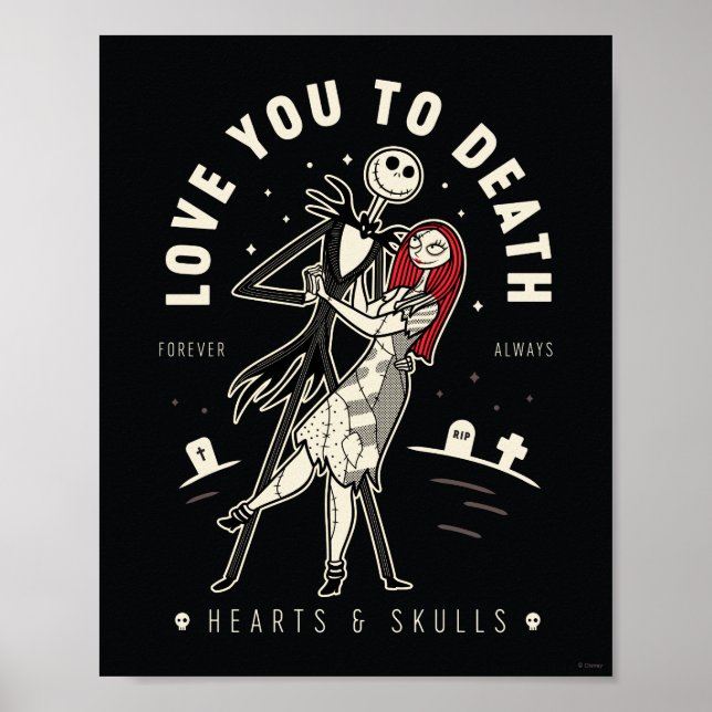 Poster Jack & Sally - Vous Aimez À La Mort, Pour Toujours (Devant)