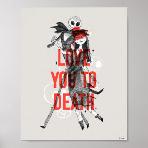 Poster Jack & Sally - Vous Aimez À La Typographie De La 