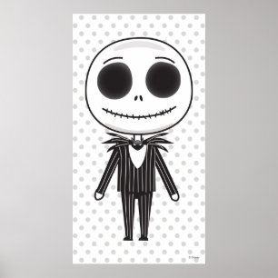 Poster Jack Skellington Emoji