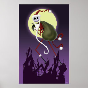 Poster Jack Skellington   ...Et À Tous Une Bonne Peur!