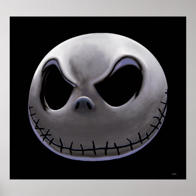 Poster Jack Skellington | Maître de Fright (Devant)