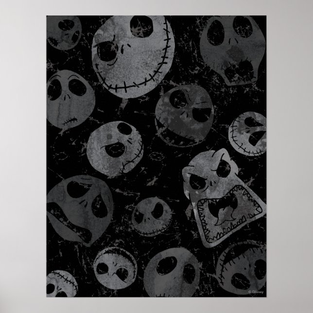 Poster Jack Skellington Motif (Devant)