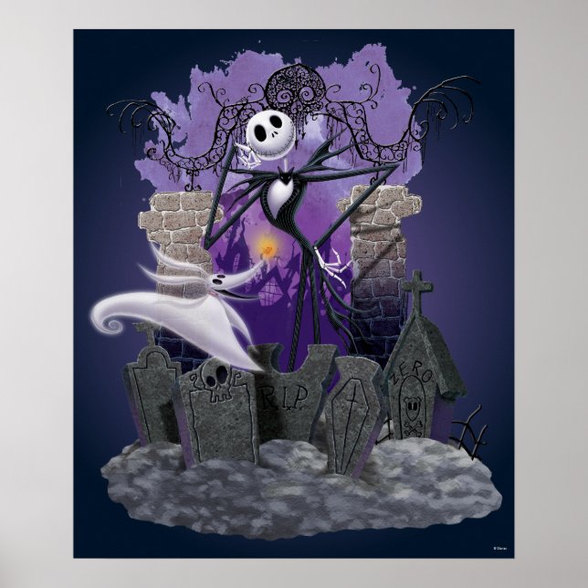 Poster Jack Skellington | N'est-ce pas merveilleux ? (Devant)