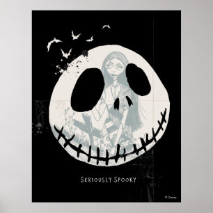 Poster Jack Skellington   Sérieusement Éffrayant