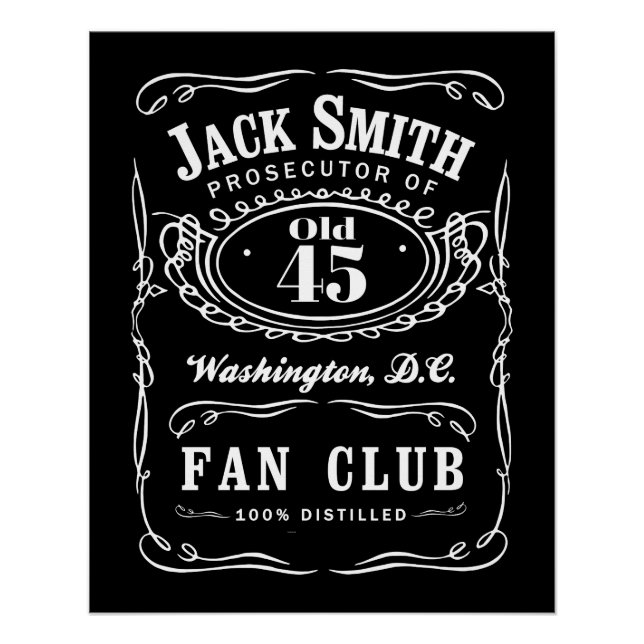 Poster Jack Smith Fan Club (Devant)