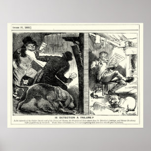 Poster Jack the Ripper - Is Detection A Failure, 1888