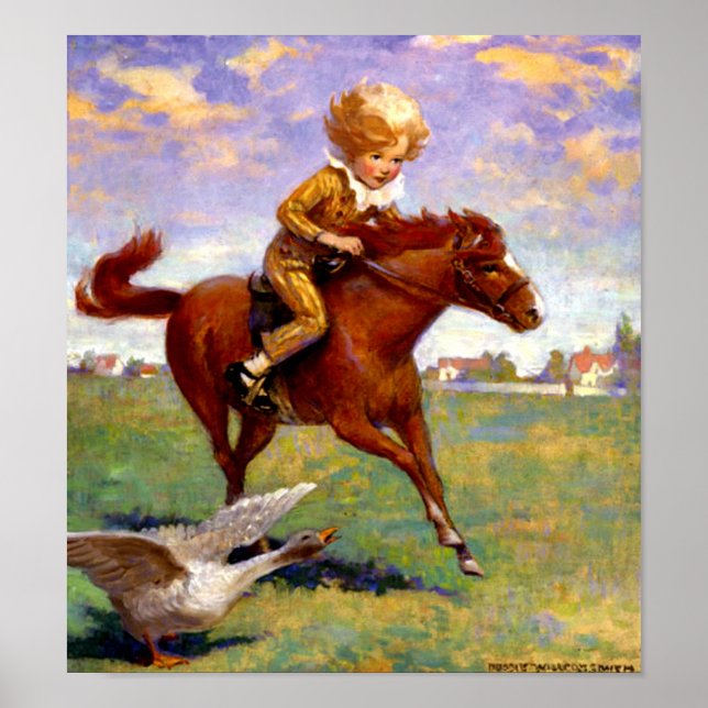 Poster "Jackanapes" par Jessie Willcox Smith (Devant)