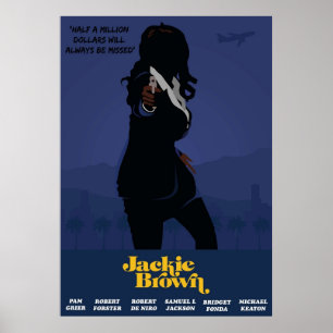 Poster Jackie Brown Original Connexion
