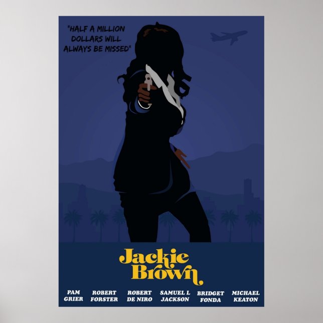 Poster Jackie Brown Original Connexion (Devant)