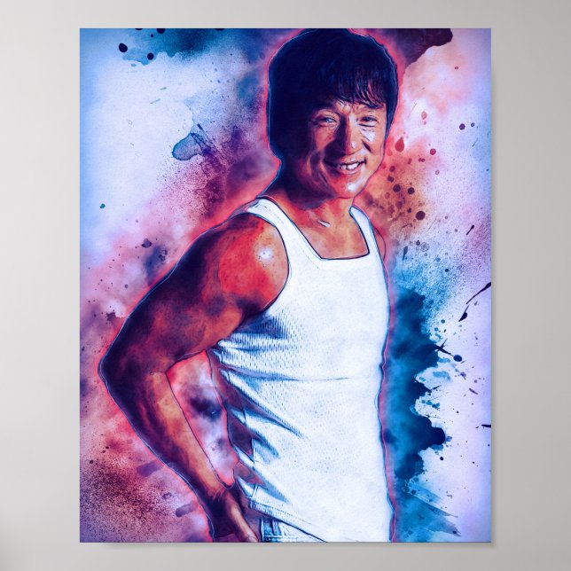 Poster Jackie Chan (Devant)