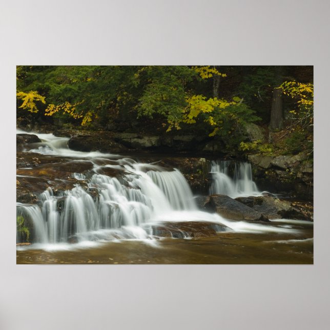 Poster Jackson Falls, NH Print (Devant)