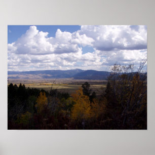 Poster Jackson Hole Wyoming Series