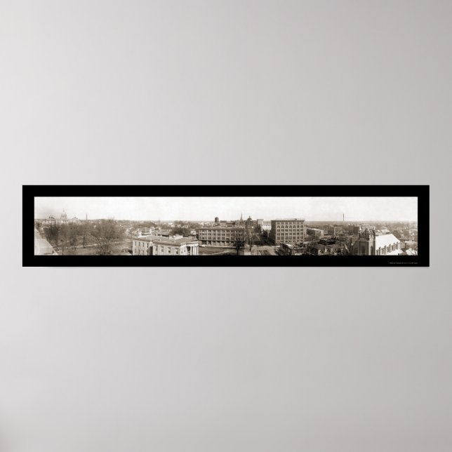 Poster Jackson, MS Photo 1910 (Devant)