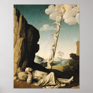 Poster Jacob's Ladder, c.1490
