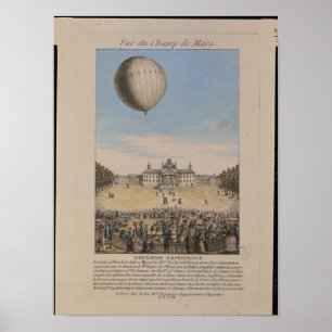 Poster Jacques Alexandre Cesar Charles