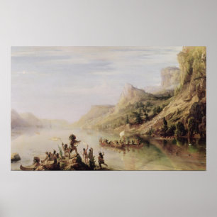 Poster Jacques Cartier Découverte du Saint-Laurent