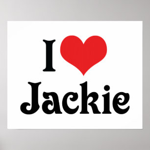 Poster J'adore Jackie