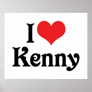Poster J'adore Kenny