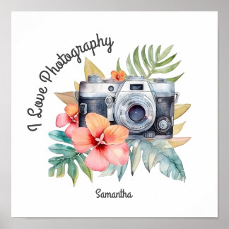 Poster J'adore l'affiche photographique