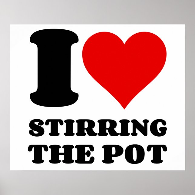 POSTER J'ADORE STIROTER LE POT (Devant)