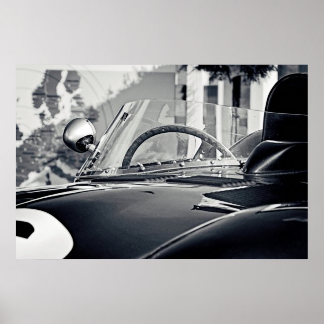 Poster Jaguar - 1956 D Type 1 (Devant)