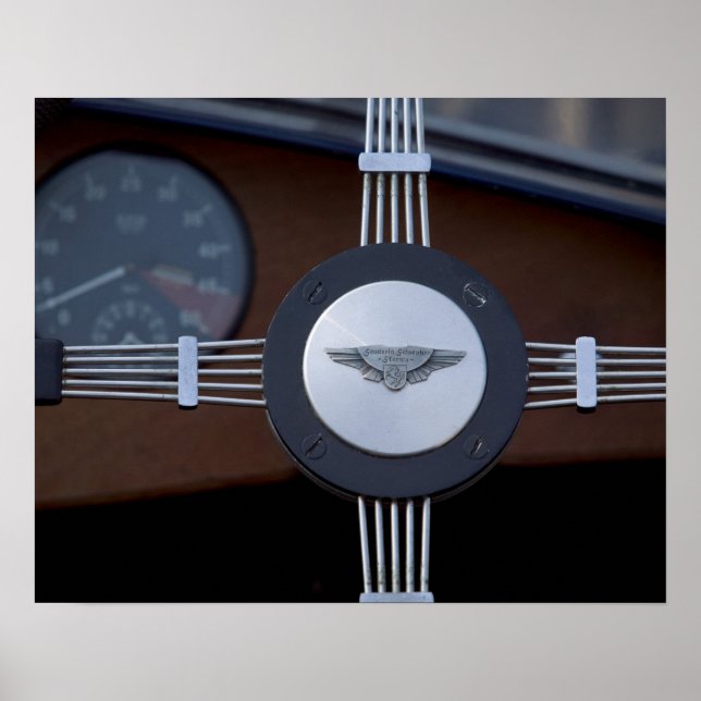 Poster jaguar antique 3 (Devant)