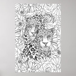 Poster Jaguar Caché