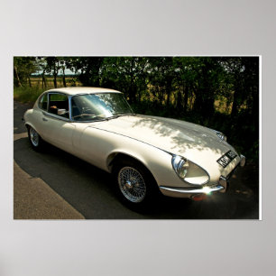 Poster Jaguar de type E